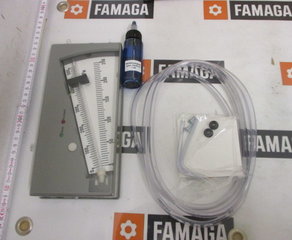 Многодиапазонный манометр, электронный, напряжение 24 В постоянного/переменного тока, сила тока 4-20 мА., мощность 1750 ВА., диапозон измерения 0-500 Па.. В комплекте с жидкостью для манометра, синего цвета, одной трубки длиной 1,5 м., двух резиновых уплотнений диаметром 8 мм., двух винтов размер резьбы М2, двух силиконвых трубок длиной 80 мм. Armatherm