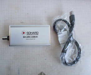 USB-адаптер
SH ARC-USB-K ARCNET USB device
with BNC socket, sine dipulse SOHARD